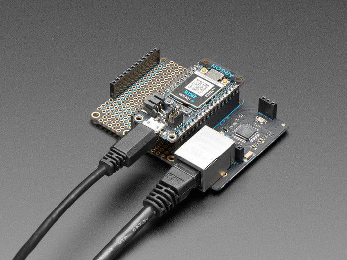 Particle Ethernet FeatherWing [discontinued] by Particle - The Pi Hut