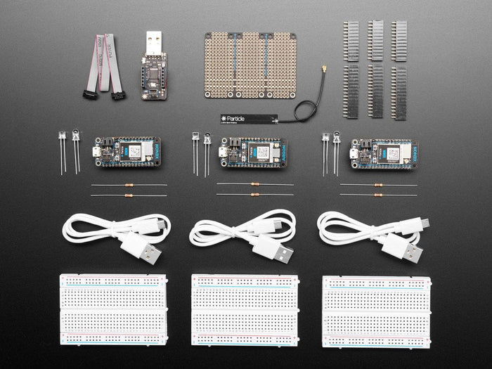 Particle Mesh WiFi Bundle - Full Starter Kit [Discontinued] by Particle - The Pi Hut