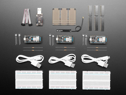 Particle Mesh WiFi Bundle - Full Starter Kit [Discontinued] by Particle - The Pi Hut