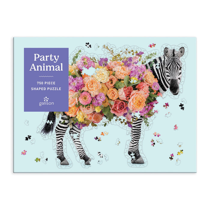 Party Animal 750 Piece Shaped Puzzle 750 Piece Puzzles Paul Fuentes Studio Collection