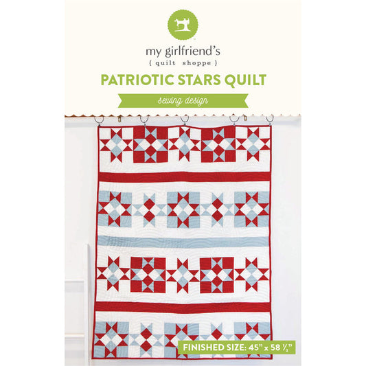 Patriotic Stars Quilt (Downloadable Pattern)
