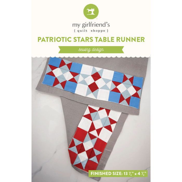 Patriotic Table Runner (Downloadable Pattern) Front