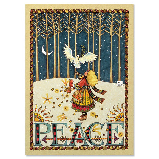 Peace Dove Christmas Greeting Card Bundle