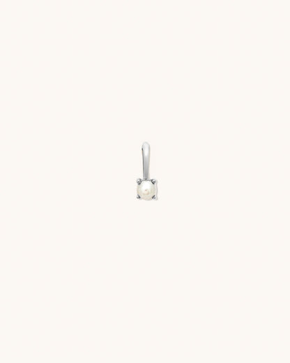 Pearl Birthstone Charm