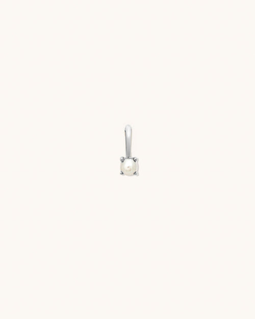 Pearl Birthstone Charm
