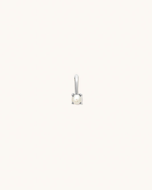 Pearl Birthstone Charm