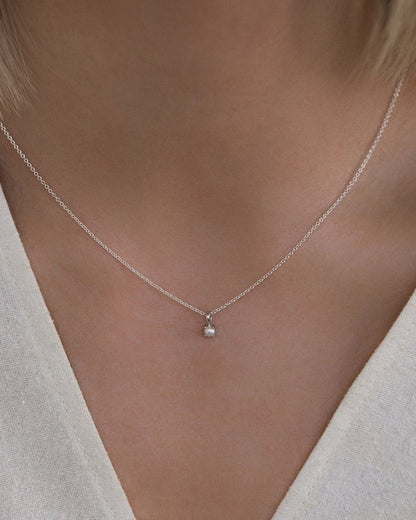 Pearl Birthstone Necklace