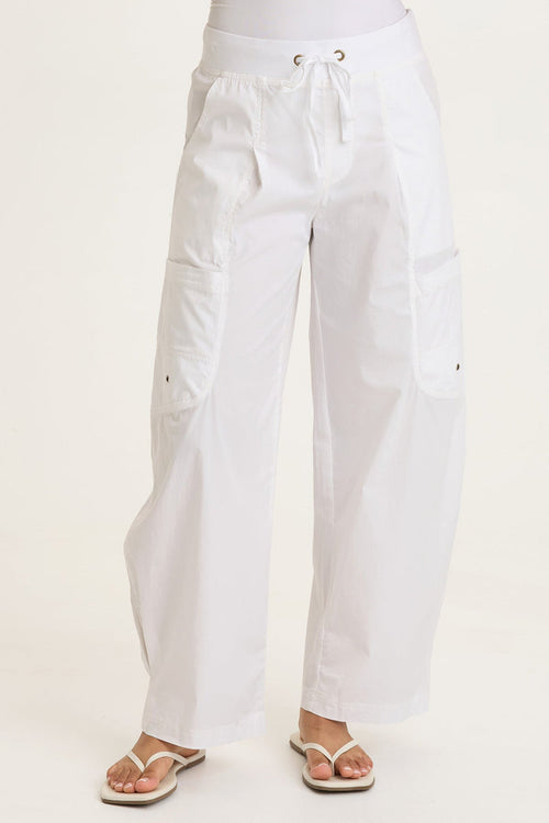 XCVI Pender Poplin Barrel Pant