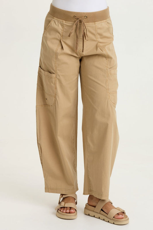 XCVI Pender Poplin Barrel Pant