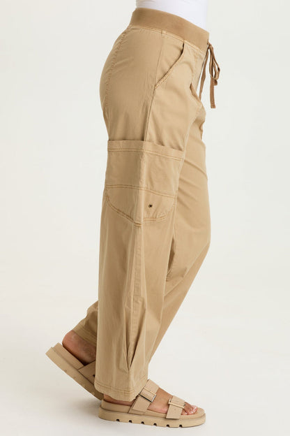 XCVI Pender Poplin Barrel Pant