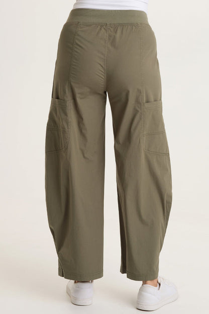 XCVI Pender Poplin Barrel Pant