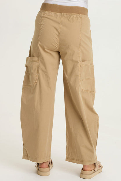 XCVI Pender Poplin Barrel Pant