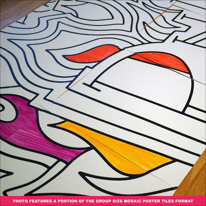 Pentecostés Coloring Page & Poster - Spanish-language Version