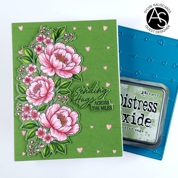 Peony Corners Stamp & Die Bundle