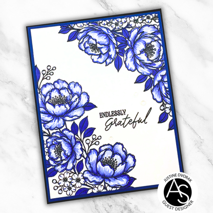 Peony Corners Stamp & Die Bundle
