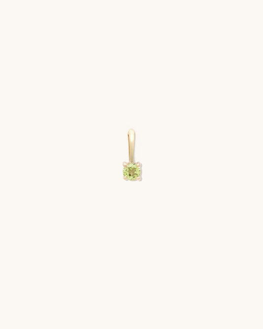 Peridot Birthstone Charm