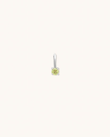 Peridot Birthstone Charm