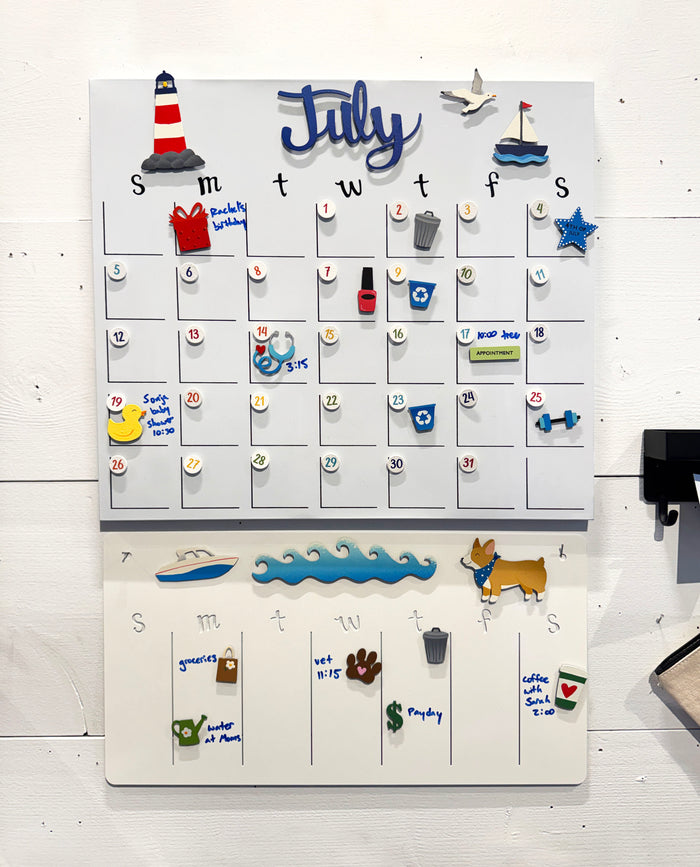 Perpetual Weekly Calendar 9x17