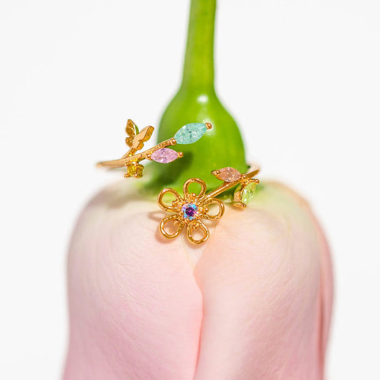 Petal Market Adjustable Ring