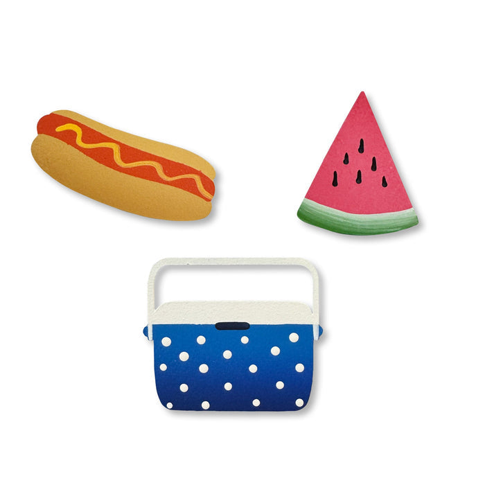 Picnic Fun Magnets S/3