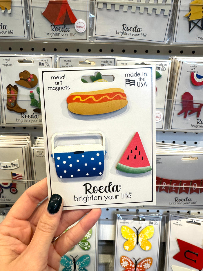 Picnic Fun Magnets S/3