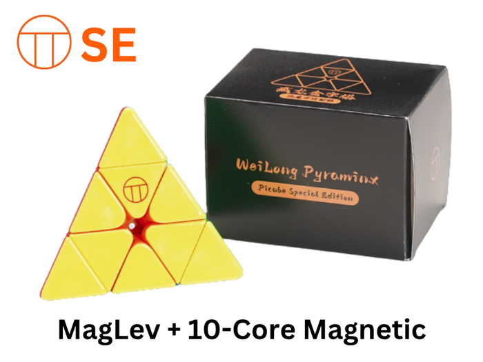 PiCube WeiLong Pyraminx SE (MagLev + 10-Core Magnetic)