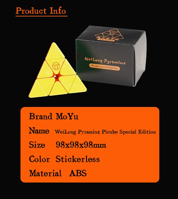 PiCube WeiLong Pyraminx SE (Magnetic)