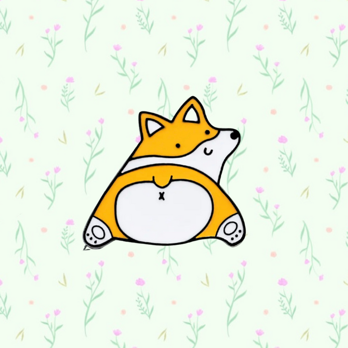 💐 Pin: Corgi Sploot