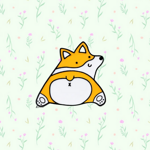 💐 Pin: Corgi Sploot