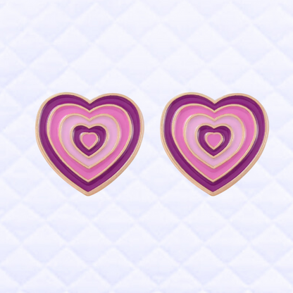 💐 Pin Set: Hearts Purple 💜