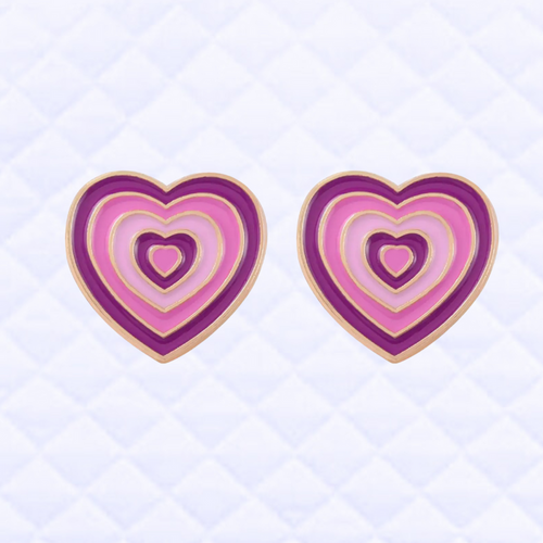 💐 Pin Set: Hearts Purple 💜