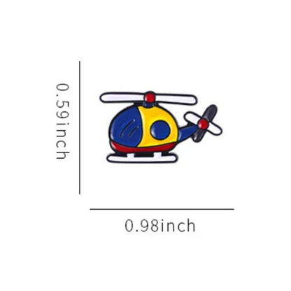 💐 Pin Set: Helicopters 🚁 NEW