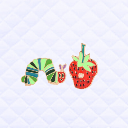 💐 Pin Set: Hungry Caterpillar 🐛🍓