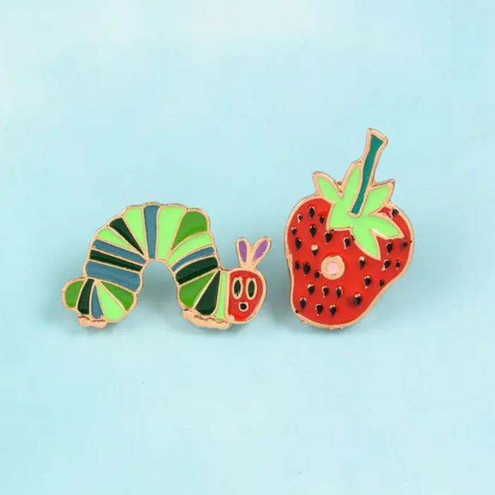 💐 Pin Set: Hungry Caterpillar 🐛🍓