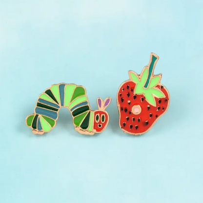 💐 Pin Set: Hungry Caterpillar 🐛🍓