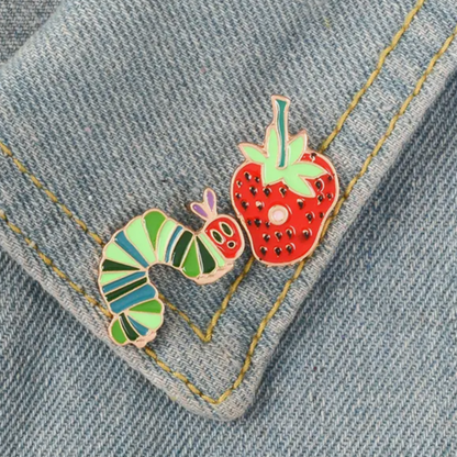 💐 Pin Set: Hungry Caterpillar 🐛🍓