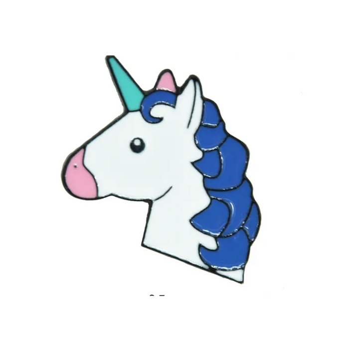 💐 Pin: Unicorn Blue Mane