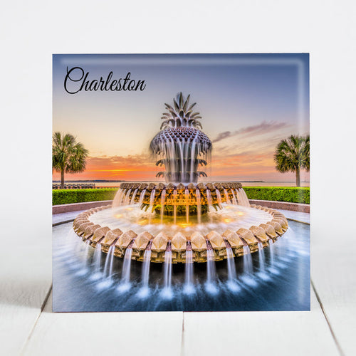 Pineapple Fountain - Southern Symbol of Hospitality