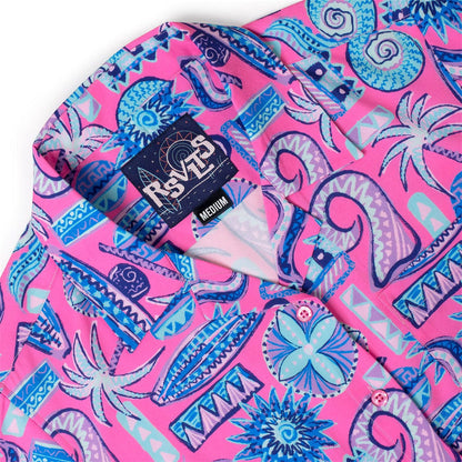 RSVLTS RSVLTS Women's Short Sleeve Shirt Pink Sand Beach – Women's KUNUFLEX Short Sleeve Shirt