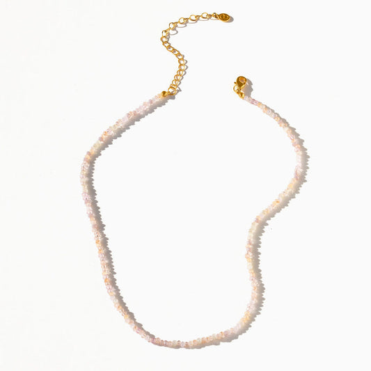 Pink Sands Beaded Necklace