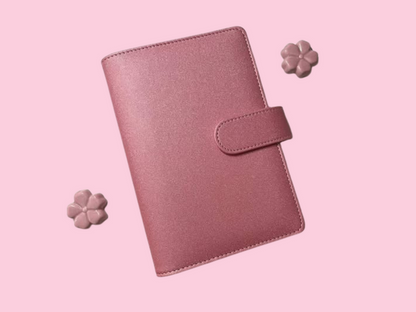 Pink Shimmer | Binder | A6 Rings