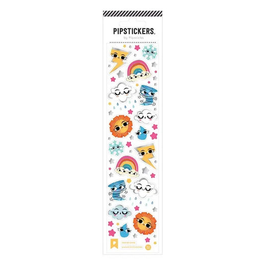 Pipsticks Rain or Shine Sticker Sheet