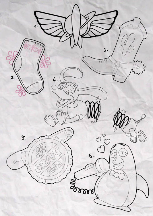 Pixar inspired designs by Laika
