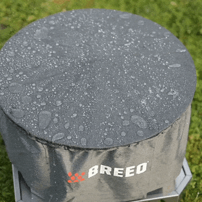Giff of water beading off of breeo cover