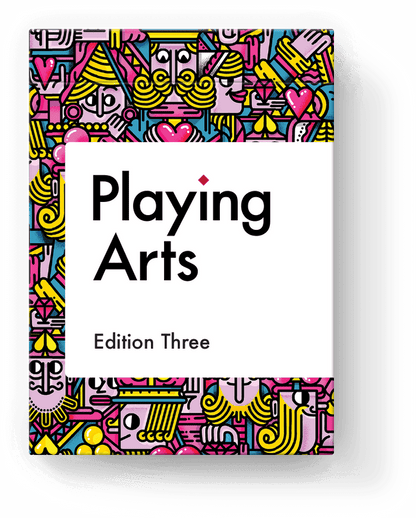 Playing Arts Edition Three Playing Cards Playing Cards by Playing Arts