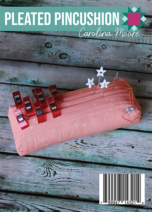 Pleated Pincushion - Printed Pattern