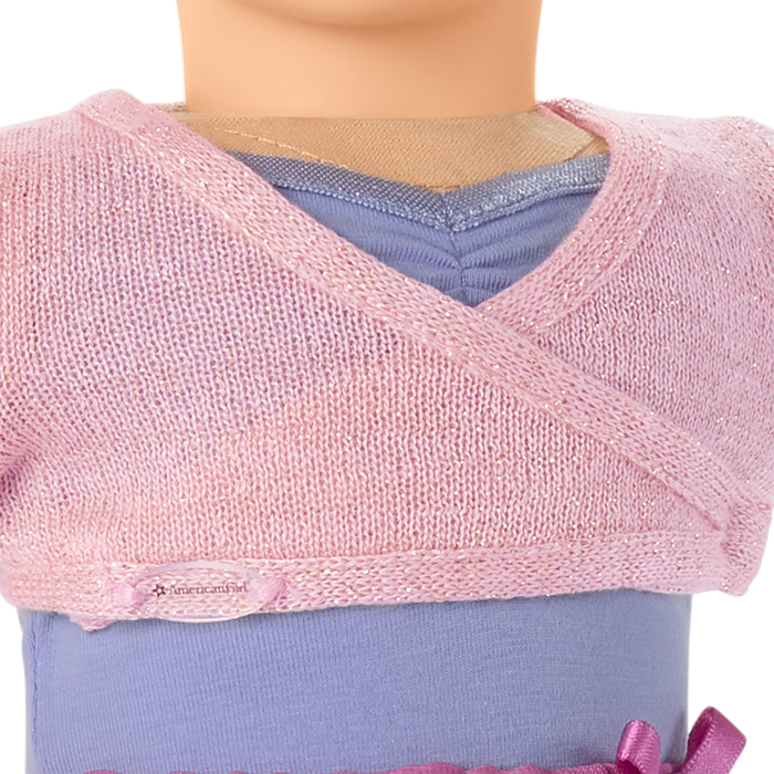 Plié Away Ballet Practice Outfit for 18-inch Dolls