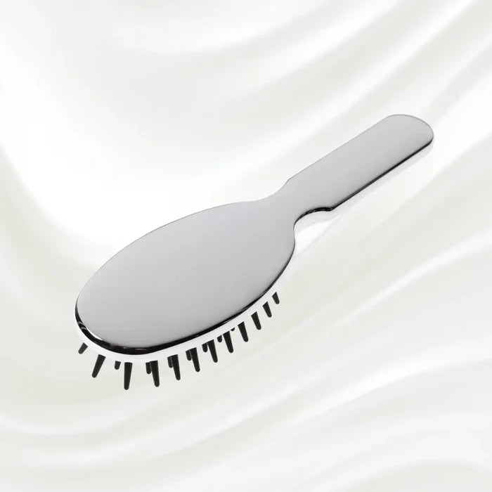Pneumatic Detangling Hairbrush, Chrome
