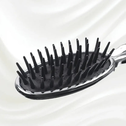 Pneumatic Detangling Hairbrush, Chrome