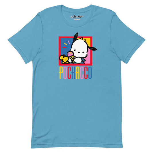 Pochacco Primary Logo T-Shirt Apparel Printful S